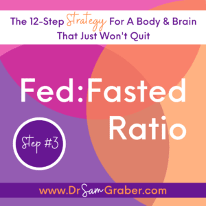 Step 3 of the 12-Step Strategy - Fed-Fasted Ratio